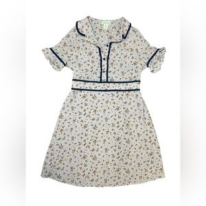 Kids Pink Floral Dress